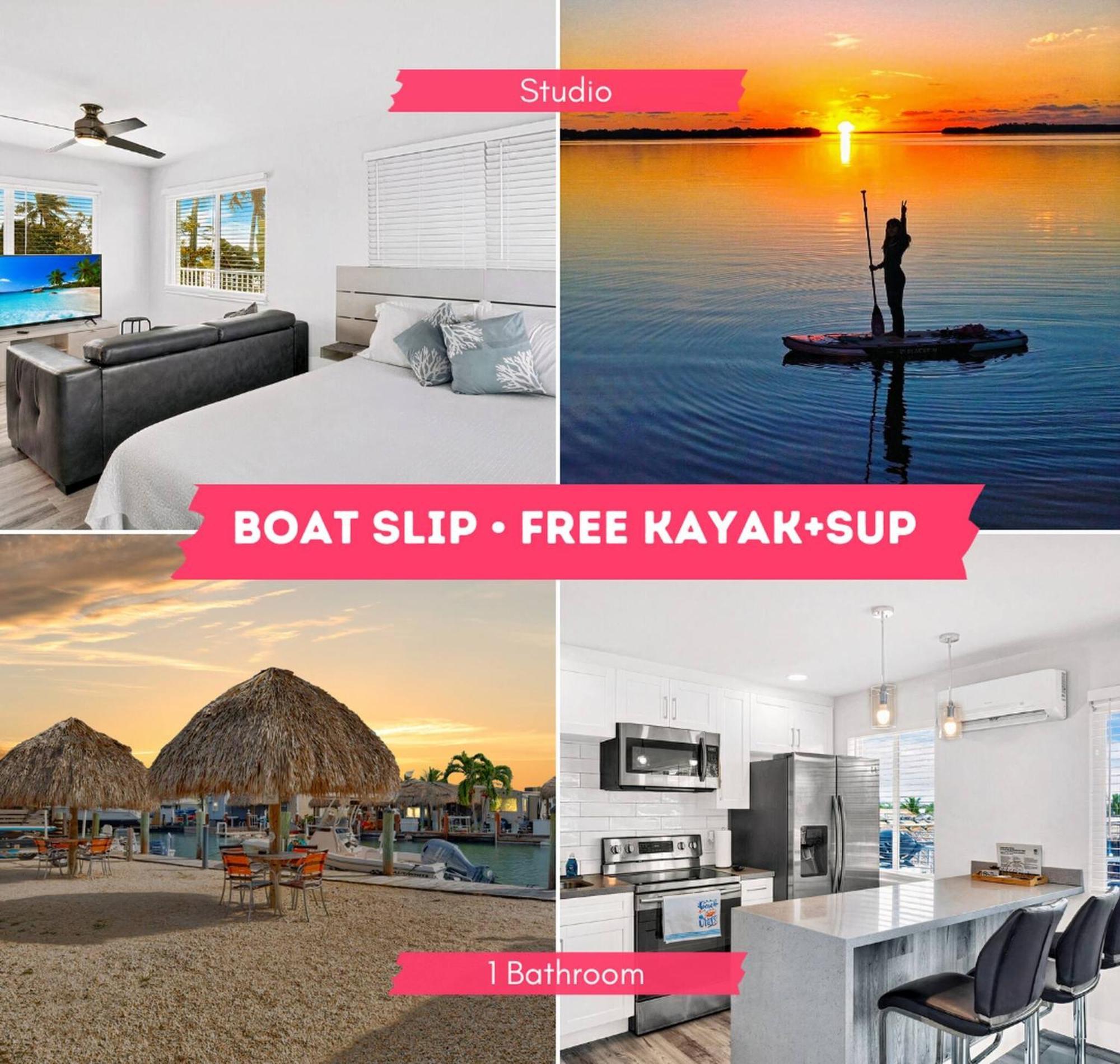Waterfront Studio 1, Kayaks, Pool, Bay View, Wifi Jewfish Екстер'єр фото